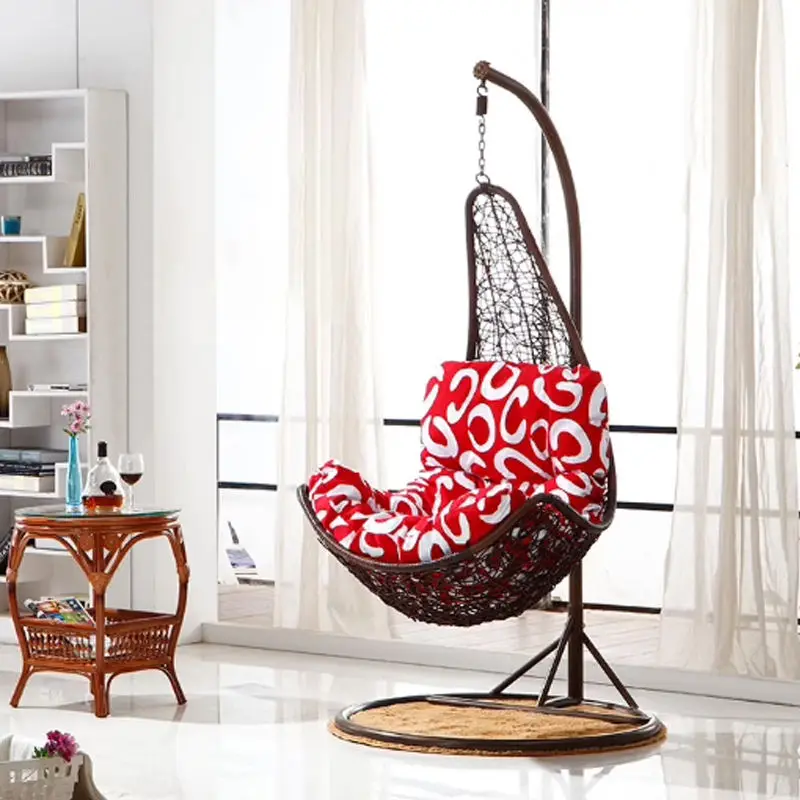 Modern Patio Swing Chair Hanging Luxury Egg Chair Hanging Cozy Sillas Colgantes — image 4