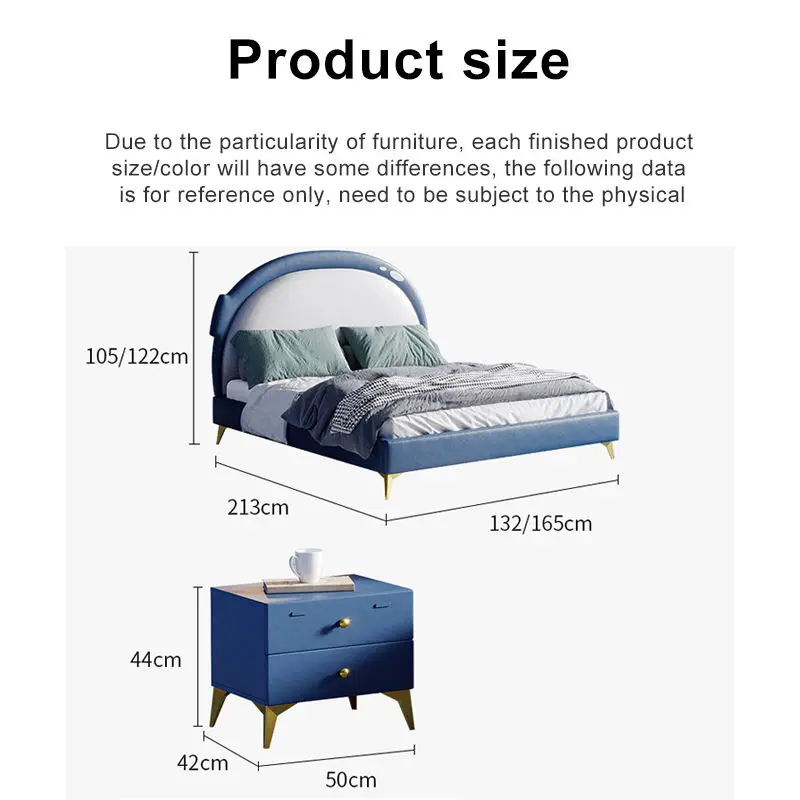 Modern Wooden Kid Room Furniture Luxury Cartoon Children Bed Boy Kid Bed — image 7