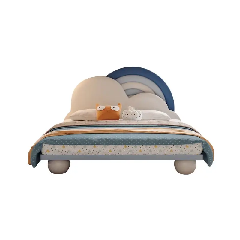 House Bedroom Furniture Wholesale Customization Luxury Kids Bed Wood Kids Bed — image 6
