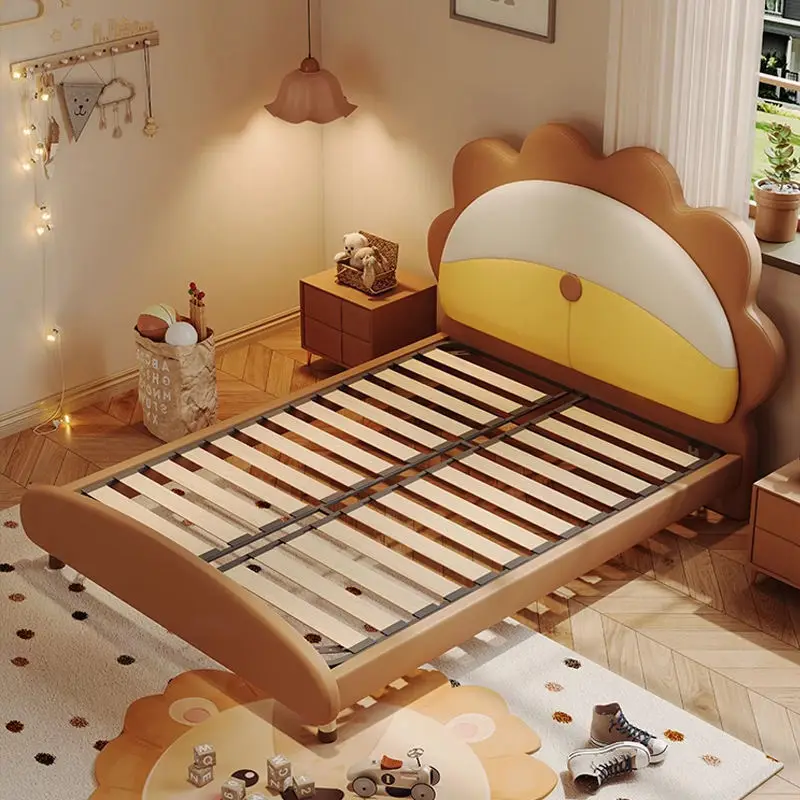 Factory Wholesale Child Beds Luxury Kids Bedroom Furniture Children Beds Double Kids Bed — image 6