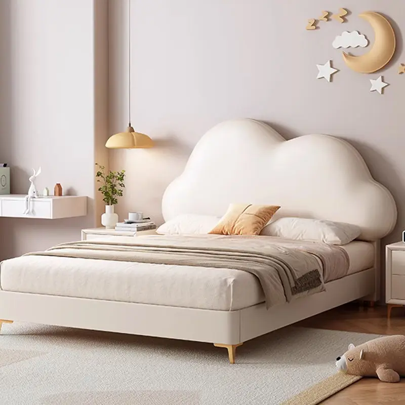 Luxury Contemporary Wooden Kids Bed Set for Bedroom Hotel Apartment Use — image 3