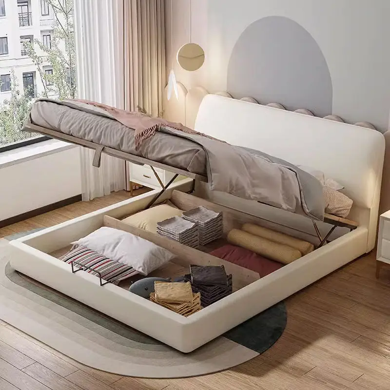Factory Wholesale Custom Queen King Size Child Bed Single Double Children Girl Kids Beds Set — image 3