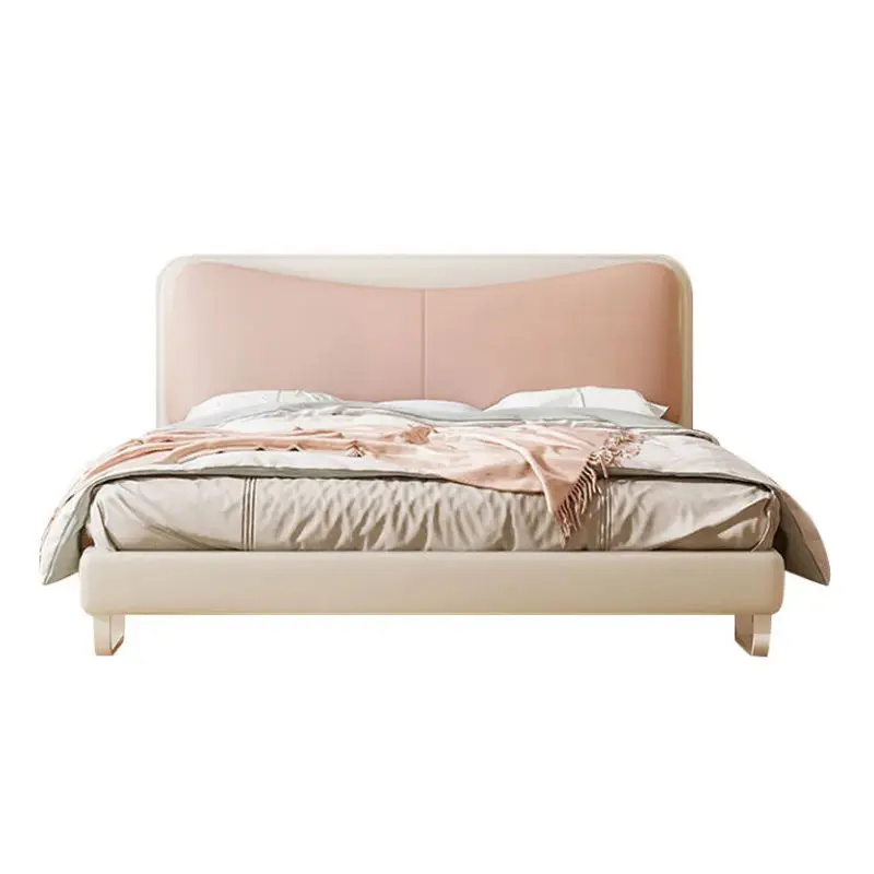 Modern Children's Double Kids Bed Solid Wood Frame Customized Color & Size Hotel Bedroom Furniture Set for Girls and Boys — image 6