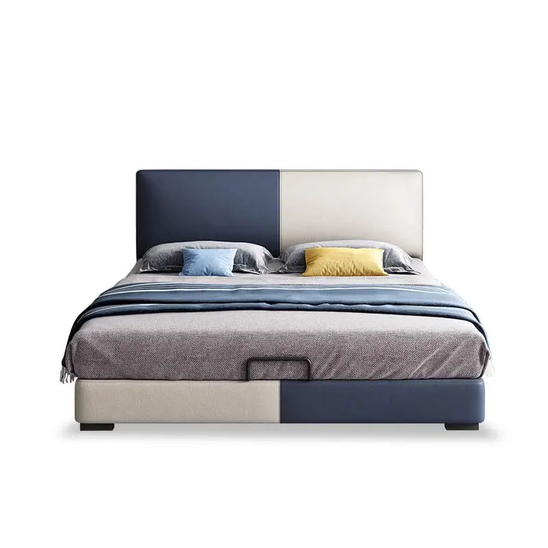 Modern Wooden Kids Bed with Upholstered Design for Bedroom School Hotel Use Customizable Color and Size — image 6