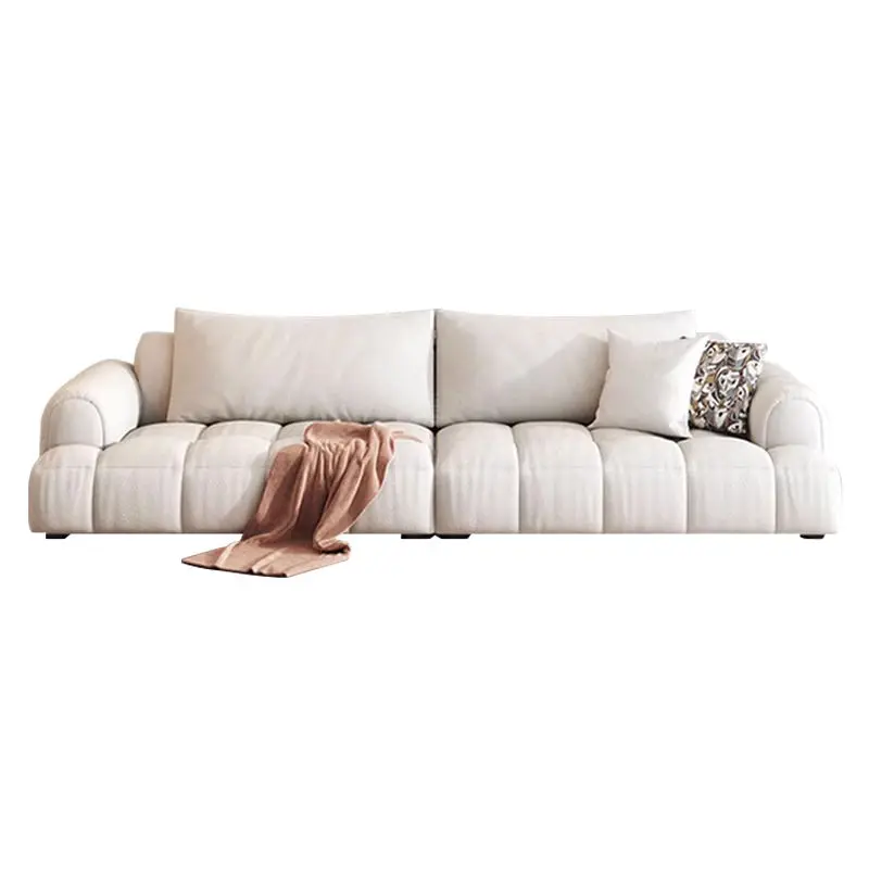 Luxury Modern Design Home Furniture Fabric Lounge Couch Corner Velvet Sectional Sofas Set Furniture Living Room — image 7