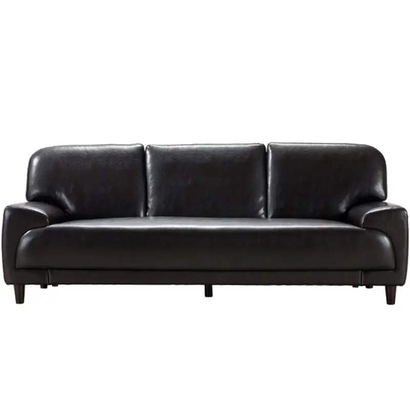 Factory Wholesale Modern Sofa Set Furniture Upholstery Leather Sofas Living Room — image 7