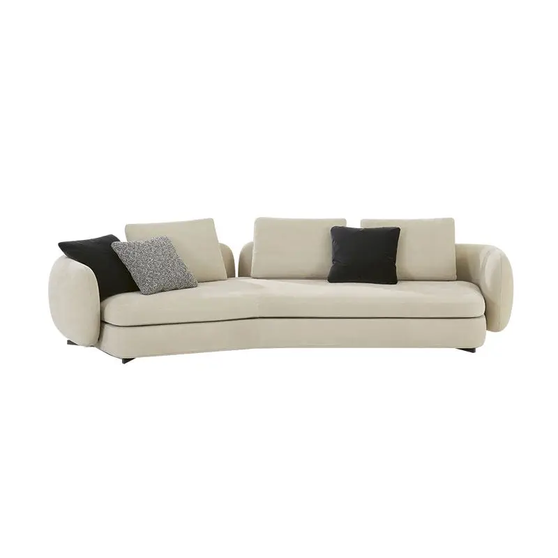 2021 Latest Design Living Room Sofas Modern Sofa Set Furniture Living Room Luxury Technology Fabric Sectional Sofa Cama — image 7