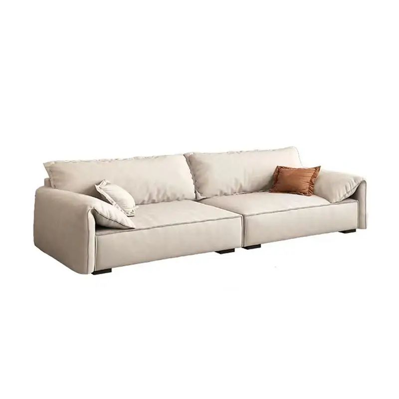 Modern Family Room Velvet Fabric Chair Sectional Chesterfield Sofa Couch Living Room Sofa Set Furniture — image 6
