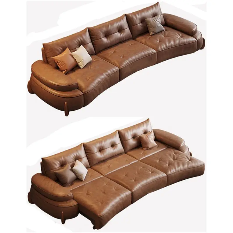 Luxury Wireless Remote Control Electric Extending Sectional Sofa Set Factory Price Custom Power Reclining Sliding Sofa B — view 1