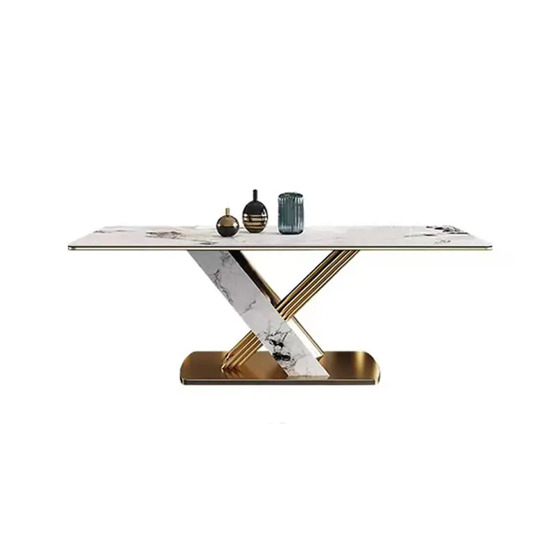 Newly Designed Luxury Dining Room Furniture Dining Room Table and 6 Chairs Modern Dining Room Tables — image 7