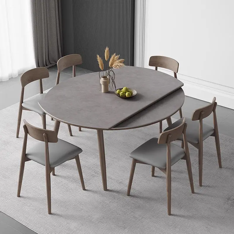 Creative Folding Dining Table Multipurpose Dining Tables Set With Chair Space Saving Table — view 1
