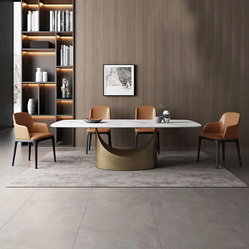 OEM Customize Morden Simple 2m Luxury Big Size 10 or 12 Seater Dining Table — image 6