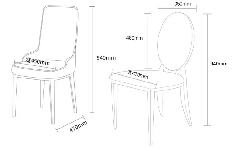 Fashion Dining Table Home Furniture with Stainless Steel Base Luxury Modern Dining Table and Chair Sets — image 6