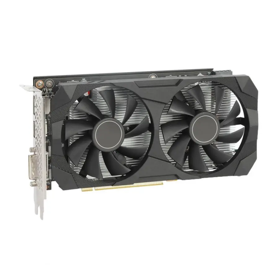 New RX580 Graphics Card Dual Cooling Fan 8GB GDDR5 256-Bit Desktop PC Mining Gaming Video Card Computer Accessories — view 1