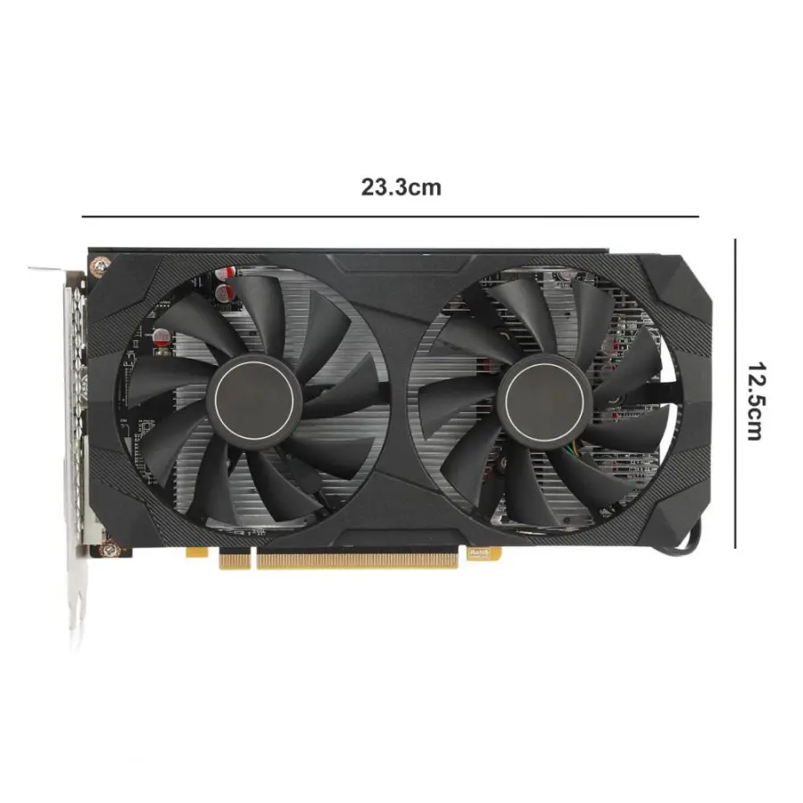 New RX580 Graphics Card Dual Cooling Fan 8GB GDDR5 256-Bit Desktop PC Mining Gaming Video Card Computer Accessories — image 6