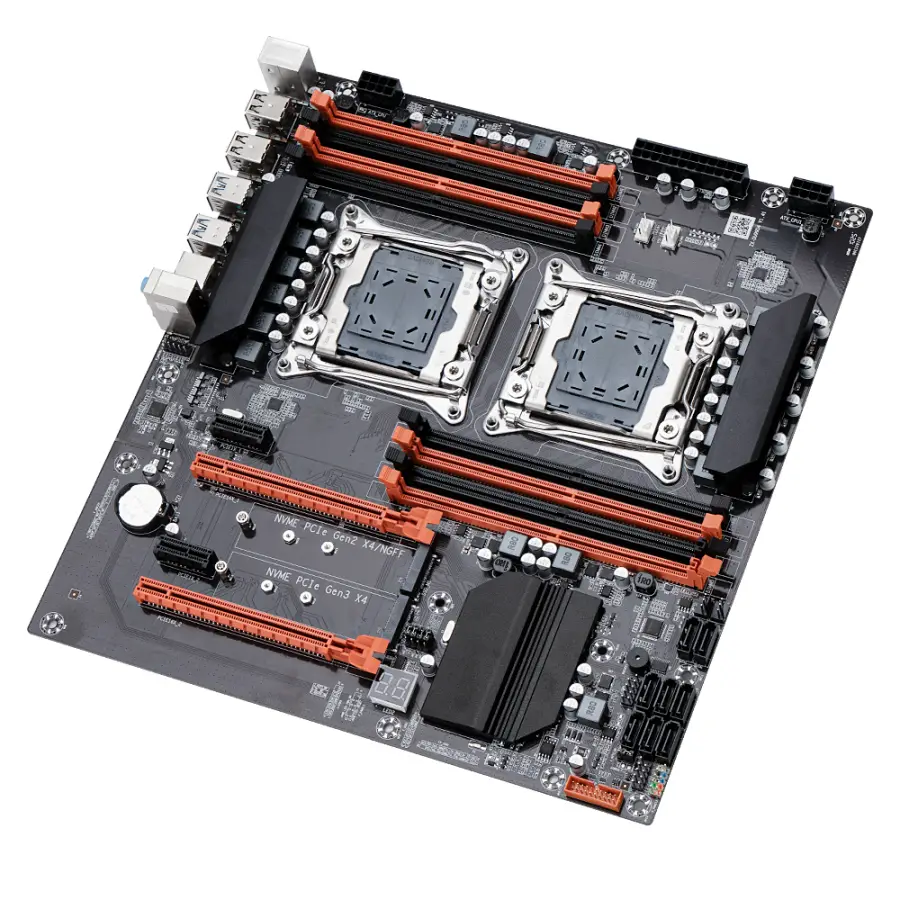 MOUGOl X99 Dual CPU Gaming Motherboard Set lntel Xeon E5 2680 V4&DDR4 32GB (2*16GB) LGA2011-3 M.2 NVME for Server Computer Host — image 4