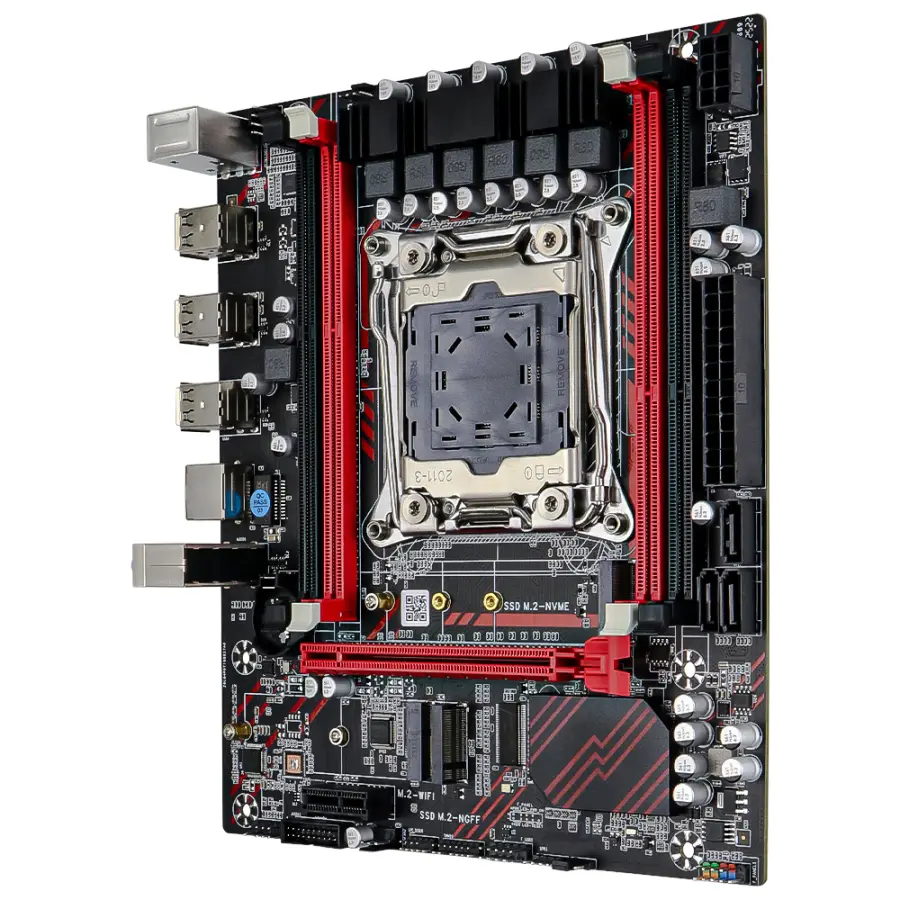 MOUGOL X99 Gaming Motherboard Kit with Intel E5 2676 V3 CPU & 8GB(1*8GB) DDR3 1600MHz Dual Channel RAM for Office Computers — image 3