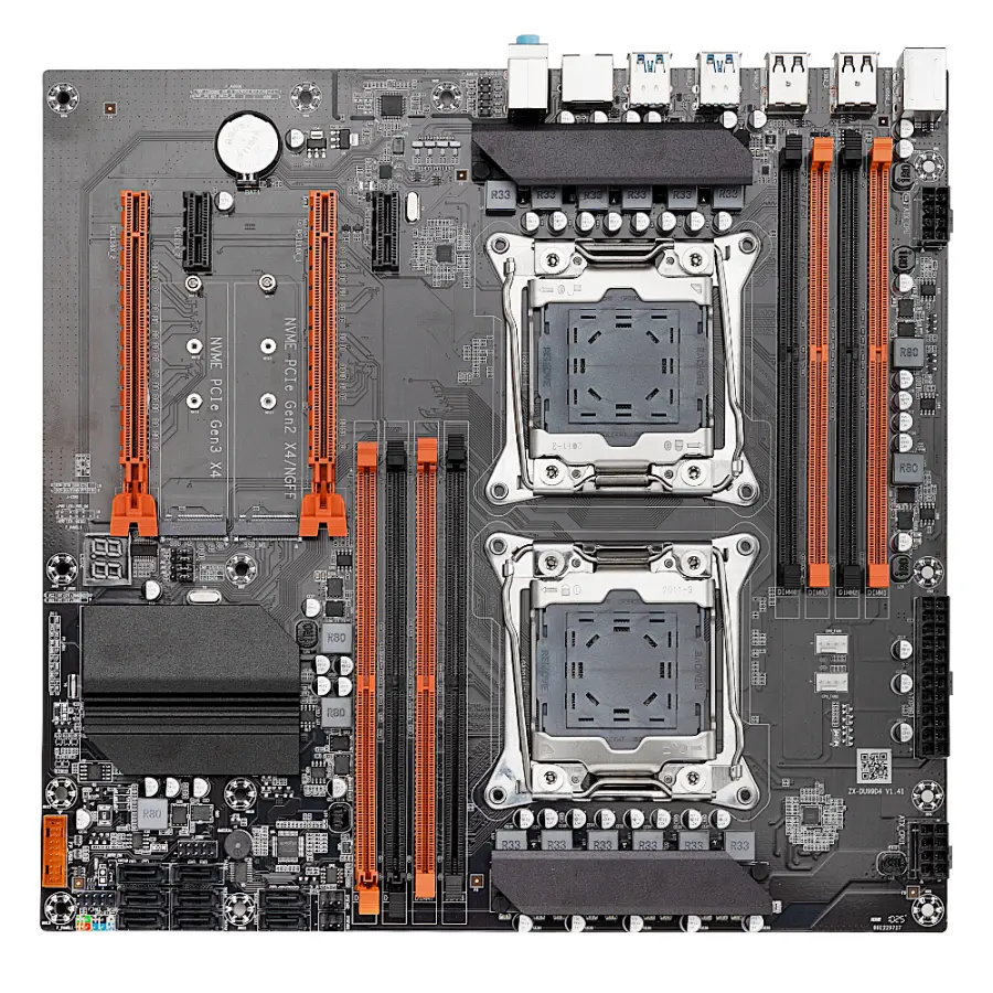 MOUGOL X99 Dual CPU Gaming Motherboard Kit with Xeon E5 2680 V3 & DDR4 64GB (4*16GB) RAM M.2 NVME PCIEx16 for Desktop Comptue — image 3