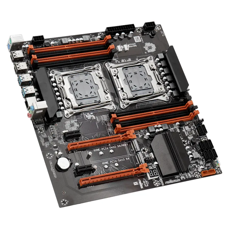 MOUGOL X99 Dual CPU Gaming Motherboard Kit with Xeon E5 2680 V3 & DDR4 64GB (4*16GB) RAM M.2 NVME PCIEx16 for Desktop Comptue — image 5