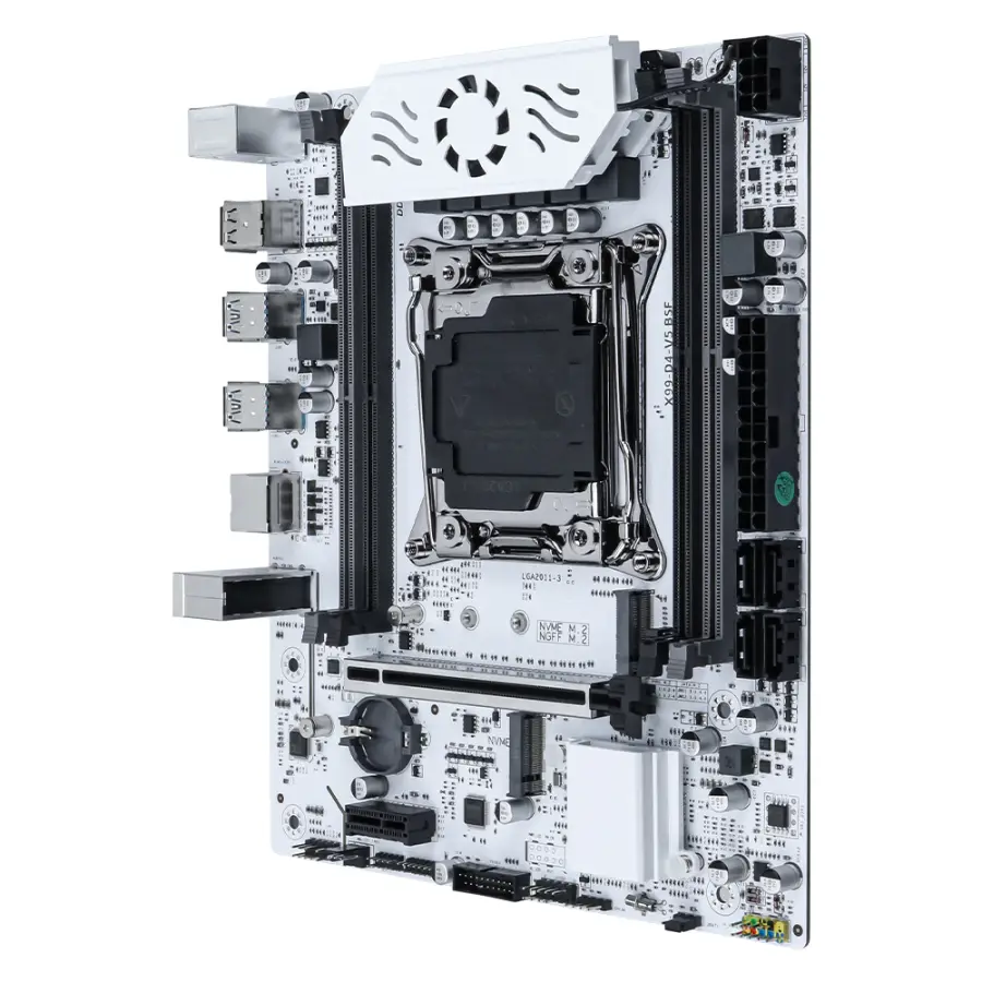 MOUGOL X99 Gaming Motherboard Kit with E5 2698 V3 CPU & DDR4 32G (2*16G)2133MHz Memory NVME PCIE3.0 TPM2.0 Pin for Desktop Host — image 5