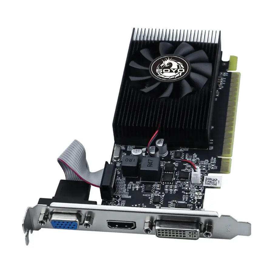 SOYO Geforce GT730 4GB Graphics Card GDDR3 GPU 128Bit HDMI-compatible VGA DVI PCI-E 3.0 Placa De Video for Desktop Computer — image 5