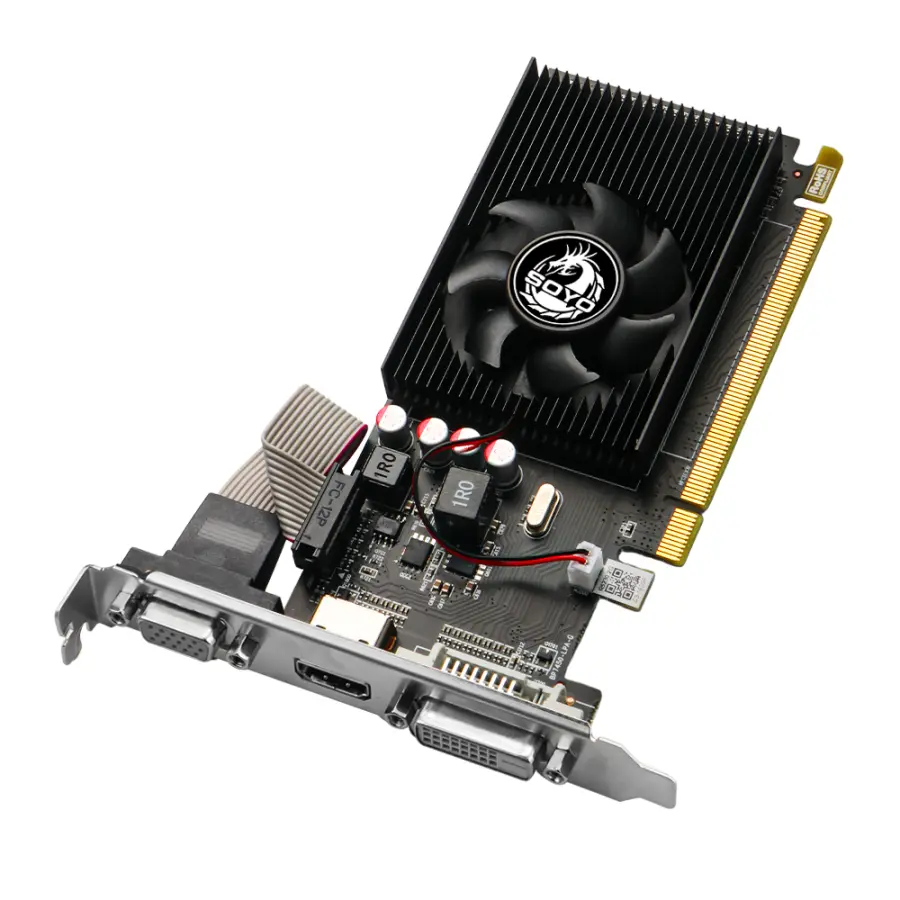 SOYO AMD Radeon R5 230 2G Graphics Cards GDDR3 Memory 64bit HDMI-compatible VGA DVI GPU Video Card for Desktop Office Co — view 3