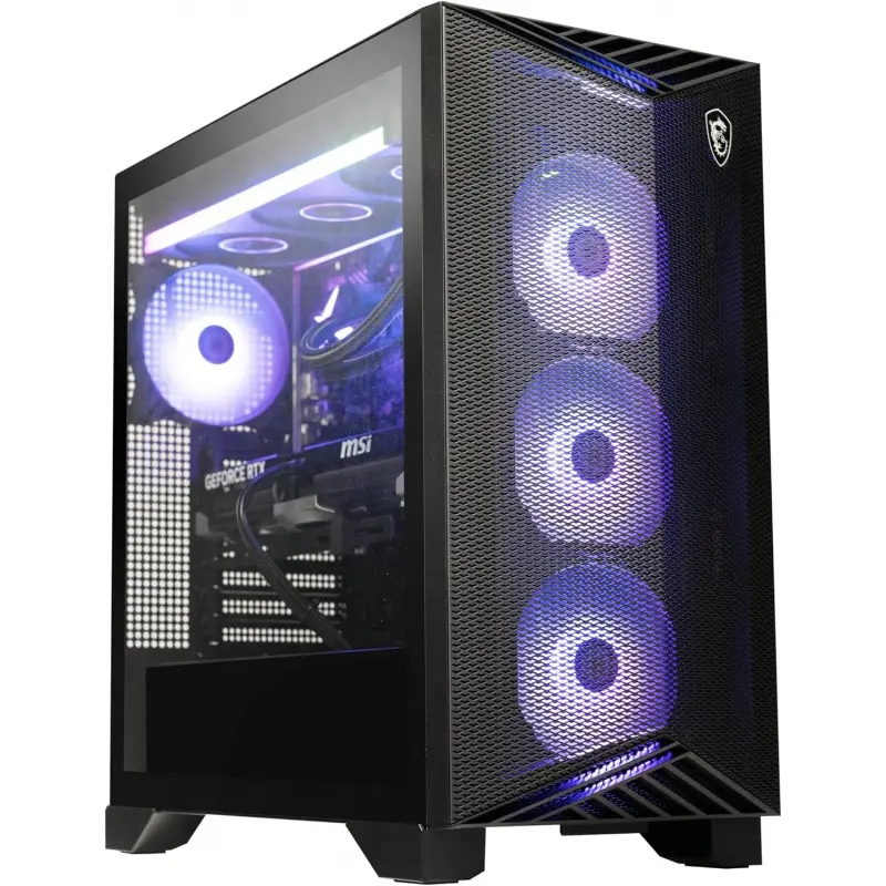 Gaming Desktop: Ryzen R9-7900X, GeForce RTX 4070 Super, 32GB DDR5, 2TB M.2 NVMe, Liquid Cooling, 80+ Gold PSU, WiFi 6E, — view 1