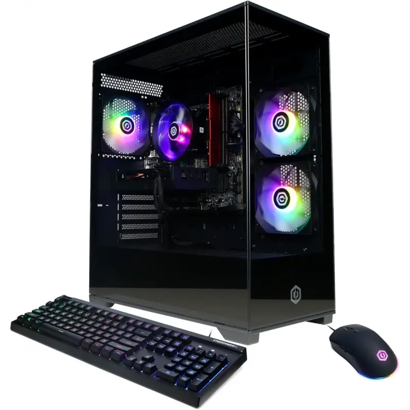 Gamer Xtreme VR Gaming PC, Core i5-13400F 2.5GHz, GeForce RTX 5060 8GB, 16GB DDR5, 1TB PCIe 4.0 SSD, WiFi Rea — view 1