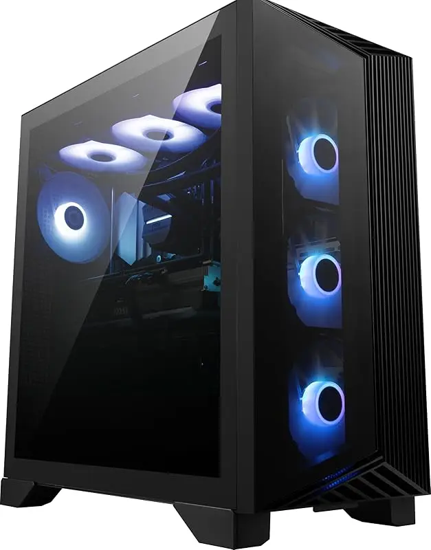 Z2 Gaming Desktop (2024): Ryzen R7-7700, Geforce RTX 4060, 16GB DDR5, 1TB m.2 SSD, 80+ Gold PSU, WiFi, Keyboard & — view 7