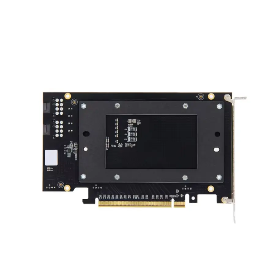 새로운 오리지널 NVIDIA V100 SXM2 그래픽 카드 어댑터 카드 SXM2에서 PCIe x16 확장 카드로 빠른 배송 — image 2