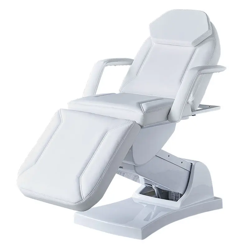 3-Motor Electric Facial Bed Adjustable Esthetician Chair Medical Spa Massage Table Eyelash Extension Beauty Salon Furnit — view 1