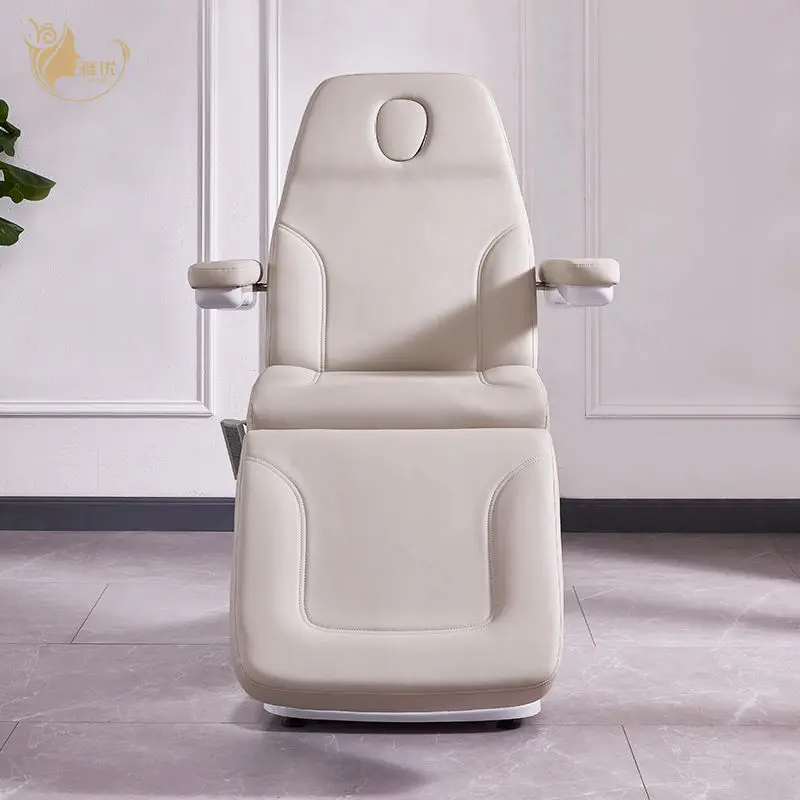 Electric Beauty Spa Bed for Massage Facial Lash Work Salon Furniture — image 4