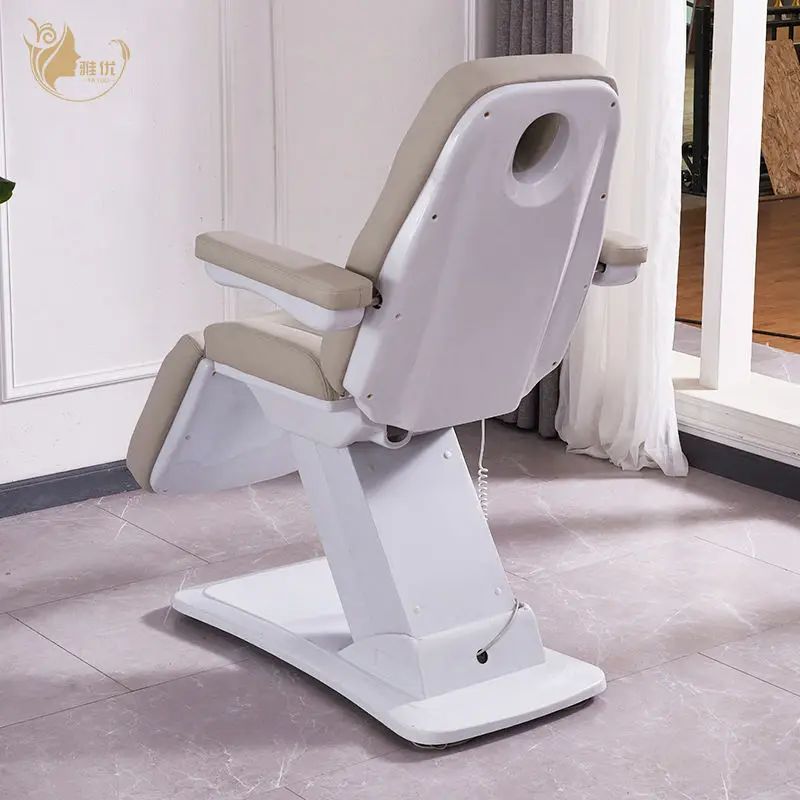Electric Beauty Spa Bed for Massage Facial Lash Work Salon Furniture — image 5