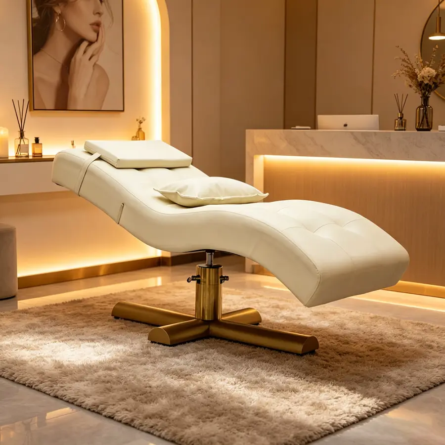 Hot Selling Beauty Care Bed, Beauty Eyelash Beds, Beauty Salon SPA Furniture, Leisure Chair, Customizable Commercial Furniture — image 3