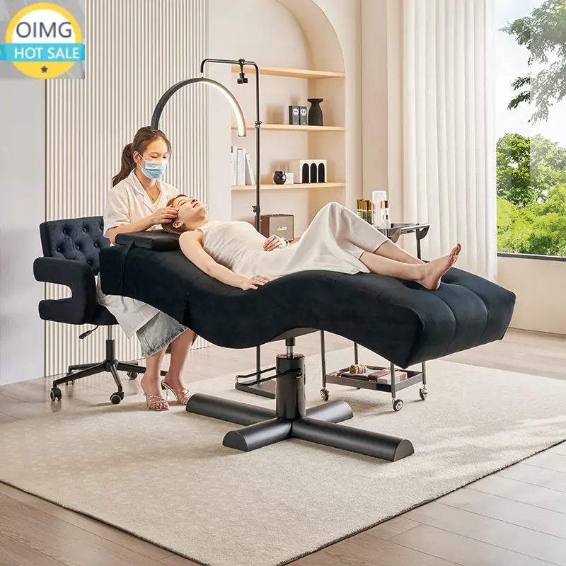 Facial Hydrotherapy Head Massage Table Salon Eyelash Beds Beauty Care Bed SPA Furniture Home Use Leisure Lounge Chair — image 3