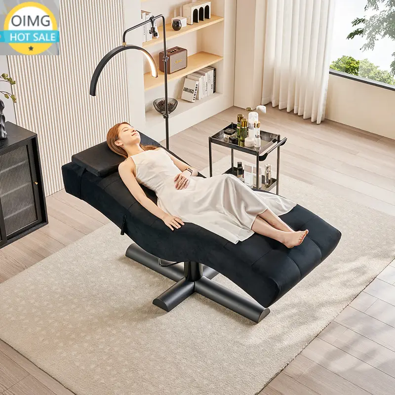 Facial Hydrotherapy Head Massage Table Salon Eyelash Beds Beauty Care Bed SPA Furniture Home Use Leisure Lounge Chair — image 4