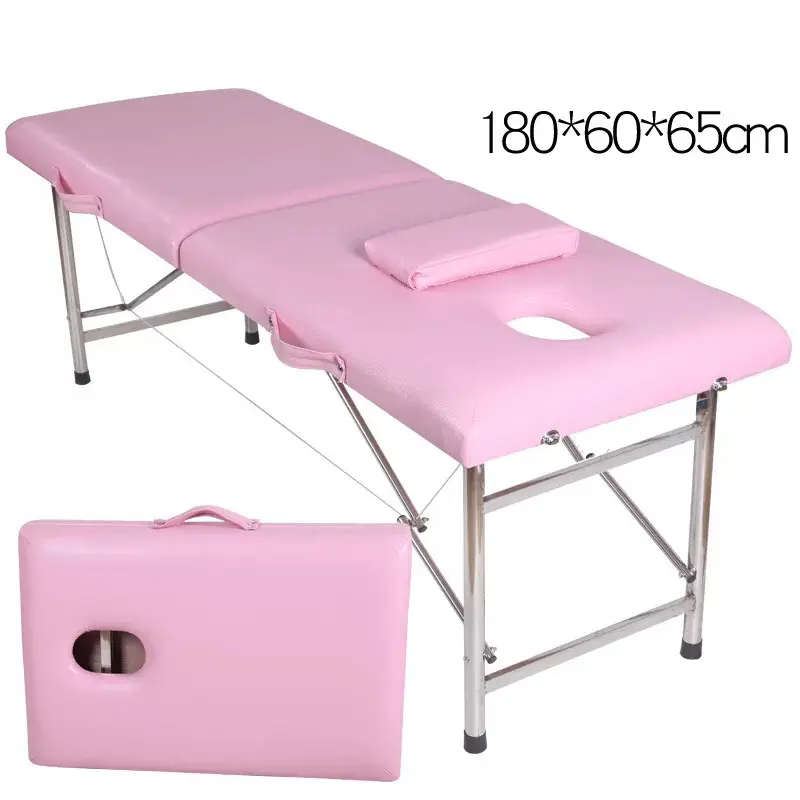 Original folding Spa Massage Tables Salon Furniture Wooden massage bed portable acupuncture beauty physiotherapy tattoo — view 1