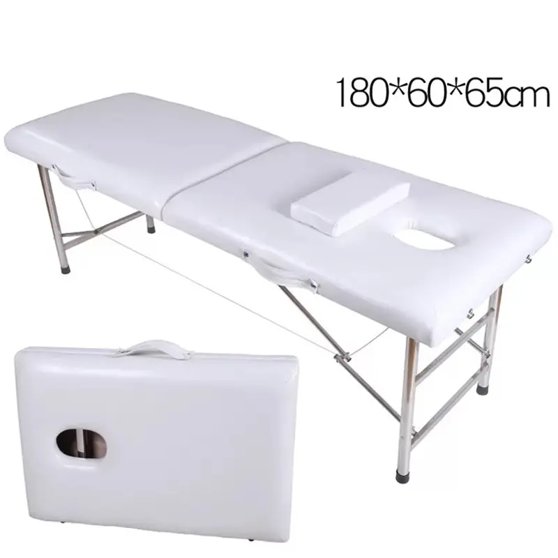 Original folding Spa Massage Tables Salon Furniture Wooden massage bed portable acupuncture beauty physiotherapy tattoo Table — image 3