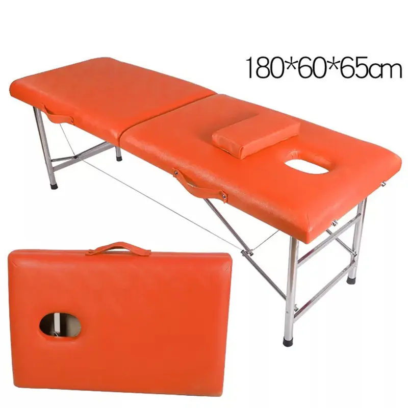 Original folding Spa Massage Tables Salon Furniture Wooden massage bed portable acupuncture beauty physiotherapy tattoo Table — image 5