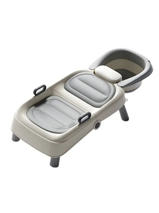 Plastic Shampoo Chair Beauty Economic Spa Headspa Bed Professional Makeup Shampoo Hair Washbasin Bowl Cadeira Salon Furn — view 1