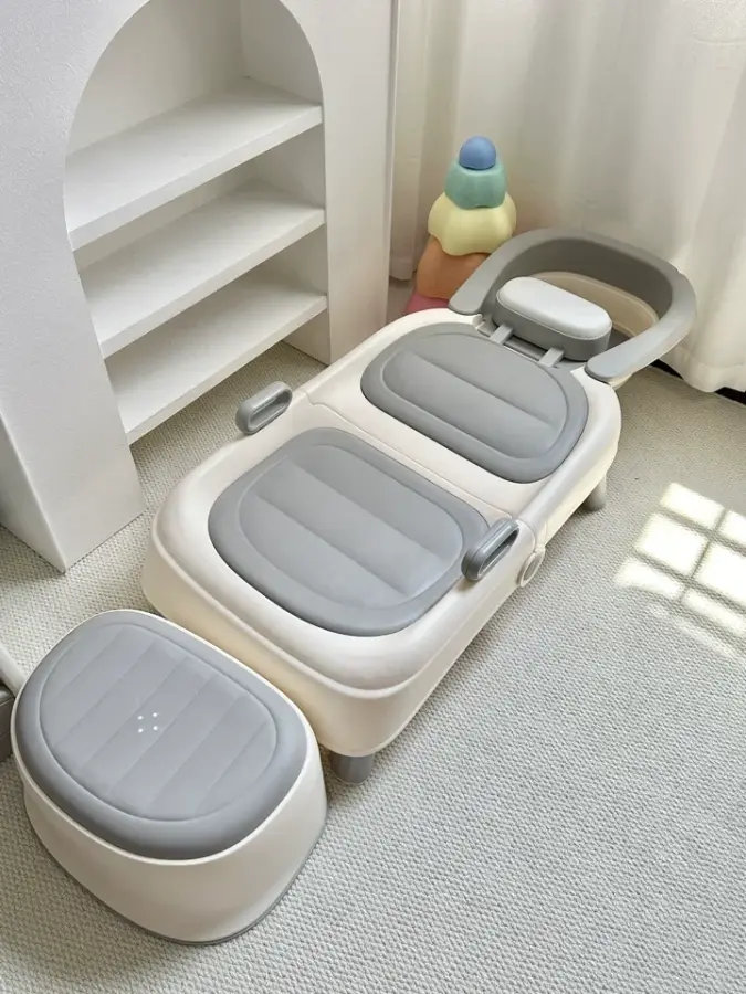 Plastic Shampoo Chair Beauty Economic Spa Headspa Bed Professional Makeup Shampoo Hair Washbasin Bowl Cadeira Salon Furniture — image 3
