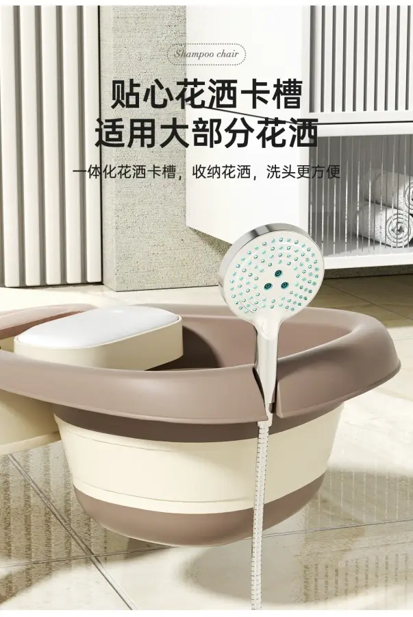 Plastic Shampoo Chair Beauty Economic Spa Headspa Bed Professional Makeup Shampoo Hair Washbasin Bowl Cadeira Salon Furniture — image 6