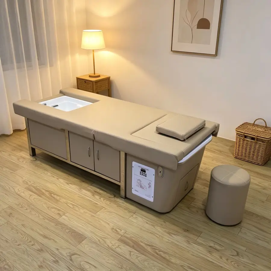 Luxurious Thai Style Head Therapy, Hair Washing Bed, Foot Bath, Massage, Dual Purpose Beauty and Health Club Special Electric Ad — image 5