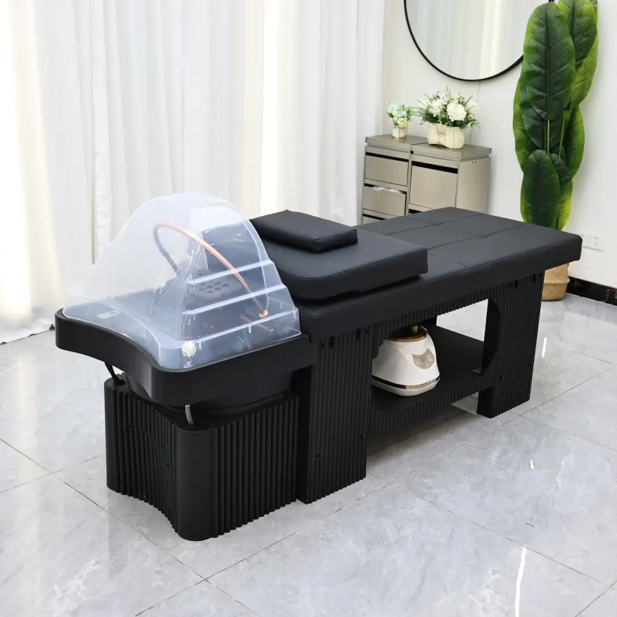 Detachable Thai style hair washing bed, lying down hair washing bed, hair salon hair washing bed, multifunctional hair w — view 1