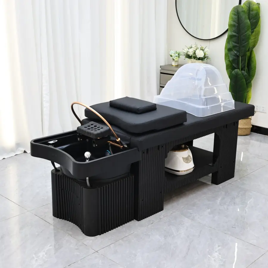 Detachable Thai style hair washing bed, lying down hair washing bed, hair salon hair washing bed, multifunctional hair washing b — image 3