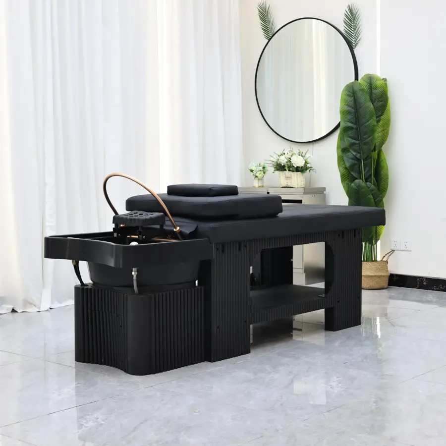 Detachable Thai style hair washing bed, lying down hair washing bed, hair salon hair washing bed, multifunctional hair washing b — image 5