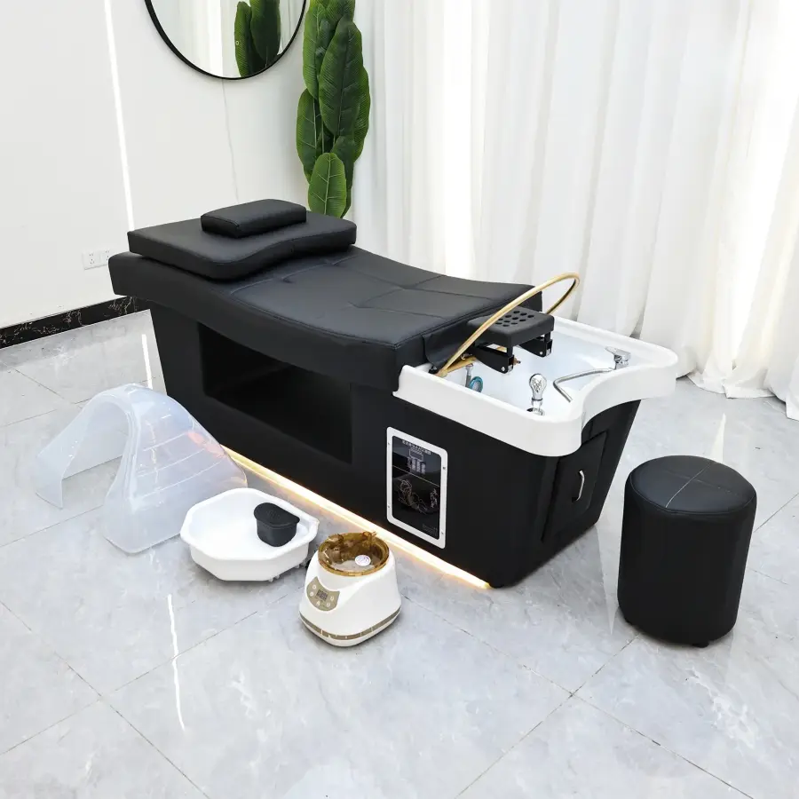 Full Lying Hair Washing Bed,Hair Salon Specific,Durable,Easy to Clean,Health Preserving,SPA Washing and Hair Washing Bed — view 1