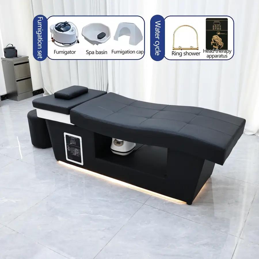 Full Lying Hair Washing Bed,Hair Salon Specific,Durable,Easy to Clean,Health Preserving,SPA Washing and Hair Washing Bed — image 8