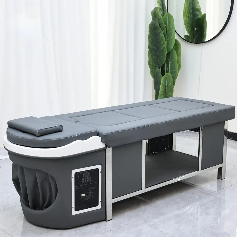 Moxibustion Thai Style Flat Hair Washing Bed, Health Center Hair Washing Bed Integrated Molding, Head Therapy and Wash Care — image 7