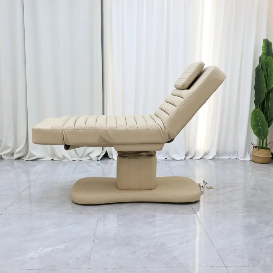 Light Luxury Beauty Bed, Perforated Beauty Bed, Therapy Bed, Massage Bed, Multifunctional Beauty Bed, Embroidery Bed, Eyelash Be — image 6